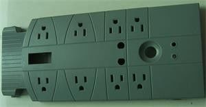 plastic socket enclosure housing and accessories ABS material Gray color made in China, Cheap