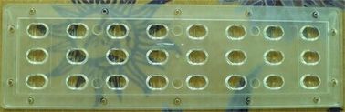 China Plastic optical and LED lenses for street lamp