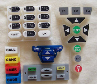 China silicone remote control case keys, buttons and keypad